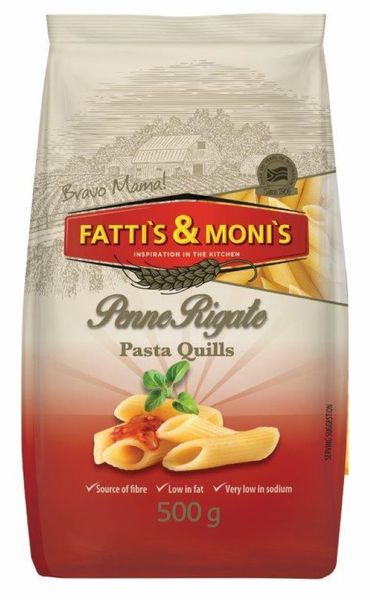 Fatti's &amp; Moni's Pasta Quills 500g