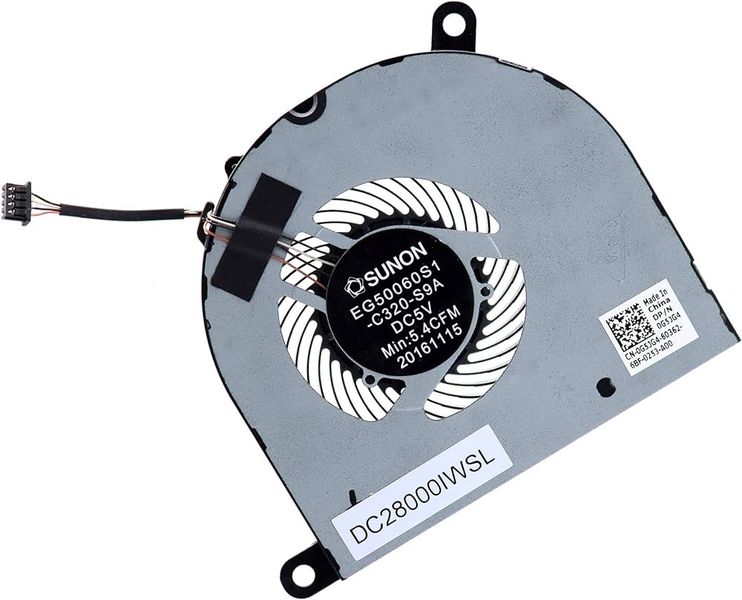 New CPU Cooling Fan for Dell Latitude 5480 5490 Series