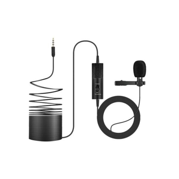 6M Lapel Clip -On Lavalier Microphone-Q955S