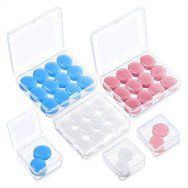 21 Pairs Ear Plugs for Sleeping Reusable Moldable Compatible with None
