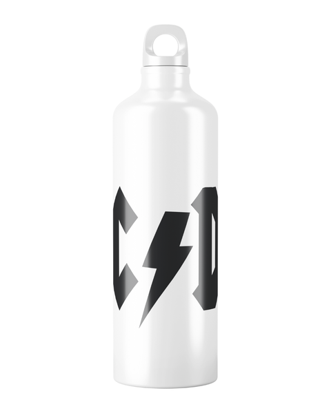 Katz Designs - Metal Water Bottle - AC/DC