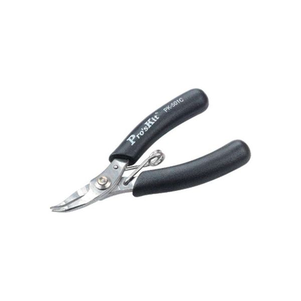 PRK 1PK-501C - 100mm Micro Bent Nose Plier, Stainless Steel, 60g