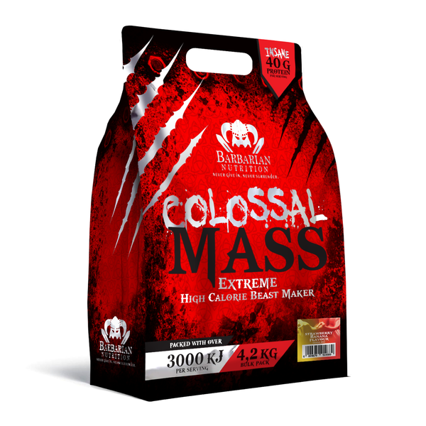 Barbarian Nutrition Colossal Mass 4.2kg Straw/Ban Bag