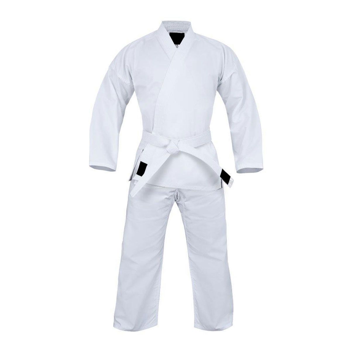 Karate Training Uniform Suit Set Including Belt Size 4/170cm White