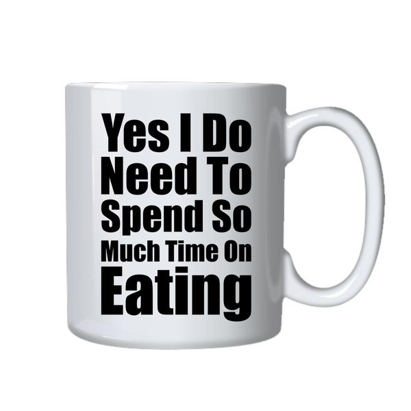 Eating Mug Best Eating Funny Cup Gift For Birthday Christmas