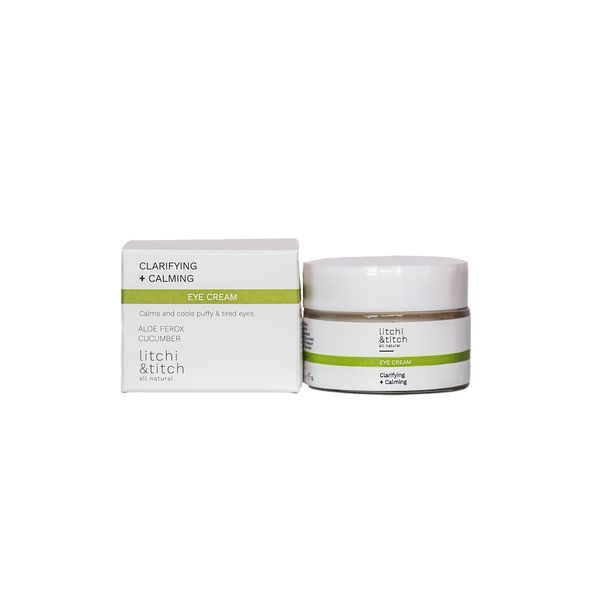 Litchi &amp; Titch Clarifying &amp; Calming Eye Cream For Puffiness (30ml)