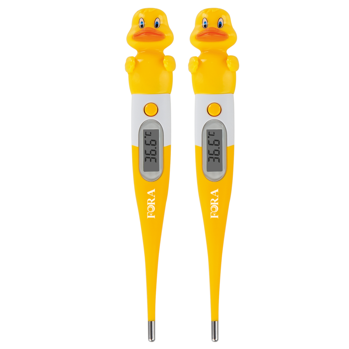 Fora MT86 Digital Baby Thermometer Duck, Pack of 2 Shop Today