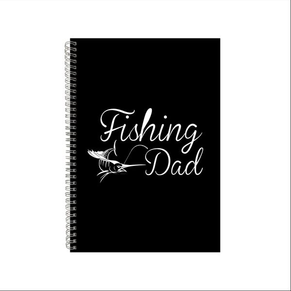 Fishing Dad Notebook Fisherman Gift Idea A4 Notepad Pad 32