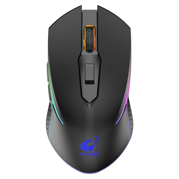 Olive Tree-Wireless Gaming Mouse Mechanical Silent Click 2.4GHz