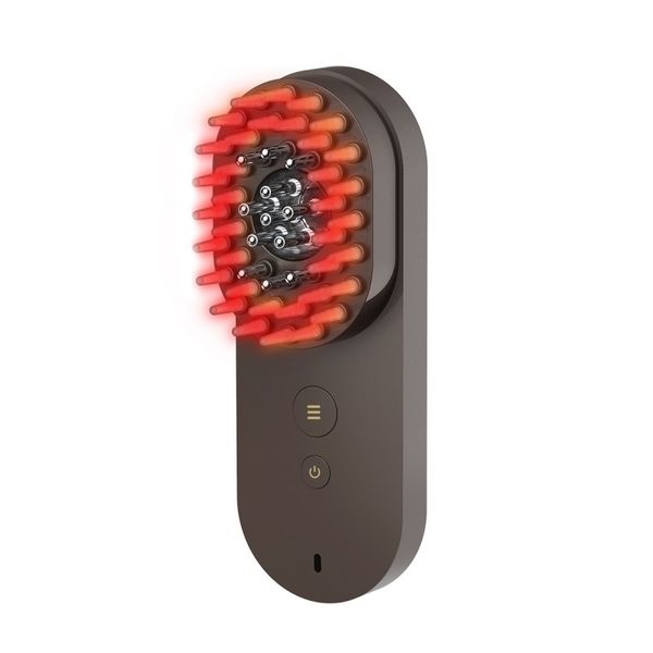 Electric Scalp Massage Comb with Essence Infusion (Pink)
