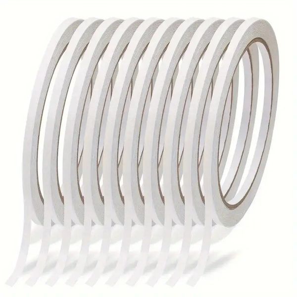 Trocraft Double Sided Transparent Tape 1 x 4.5m 10 rolls