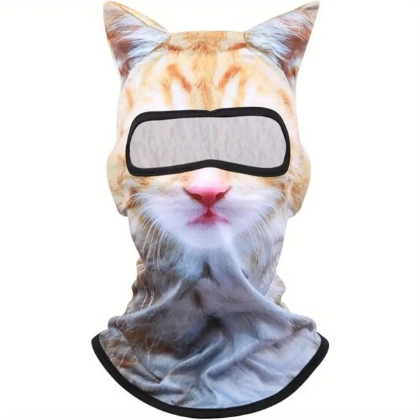 3D Cat Ski Balaclava Face Mask