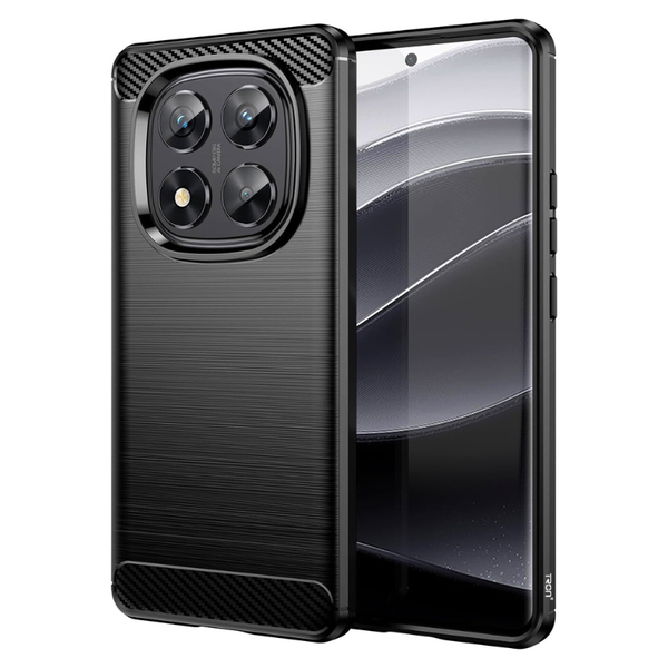 TRON Shockproof Carbon Fiber Case Compatible with Redmi Note 14 Pro 5G