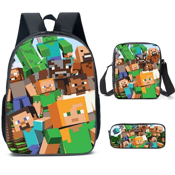 Lunch Box &amp; Pencil Case Minecraft image