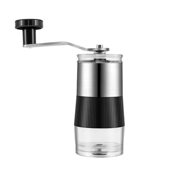 Manual Coffee Bean Grinder Stainless Steel Portable Hand Cranked Grinder