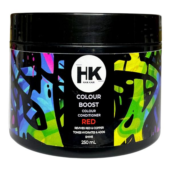 HK Colour Boost Red Conditioner 250ml - Revives Copper Tones