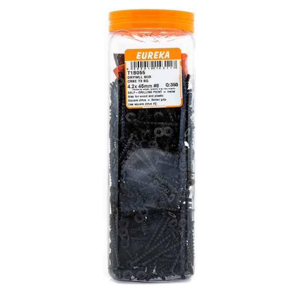 EUREKA Drywall Screw Coarse Thread T5 4.2 x 45mm #8 Q:350 T1B055