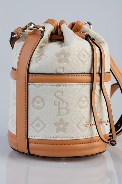 Sissy Boy: Mini Debossed Bucket Bag