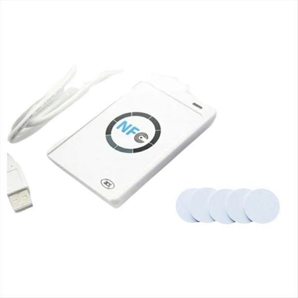 Acr122U Iso14443 Smart Chip Card Reader 13 56Mhz Tag Clone Copier (A)