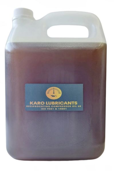 Reciprocating Compressor Oil 68 - 5 Litre