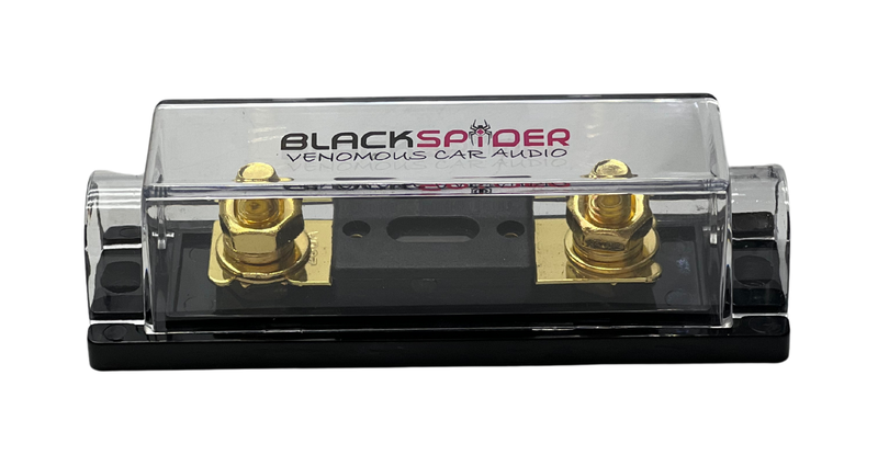 Blackspider 200Amp ANL Black Fuse Holder