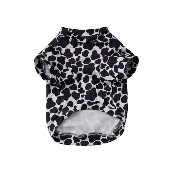 Dog T Shirt - Cow Print - Medium