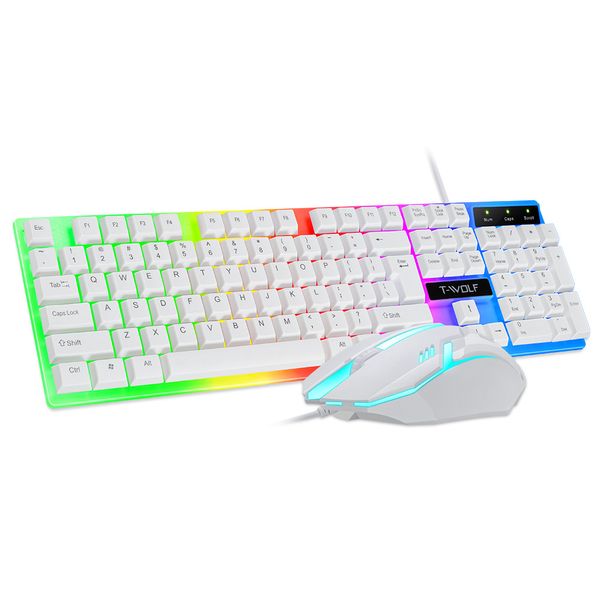 T-Wolf -230 Wired Keyboard Mouse Set