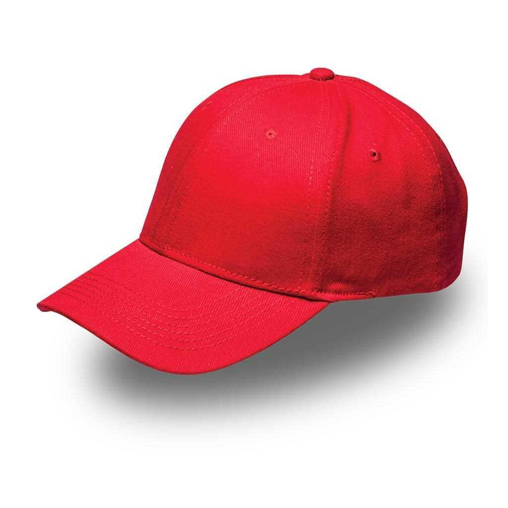 6 Panel Cotton Cap - Red | Shop Today. Get it Tomorrow! | takealot.com