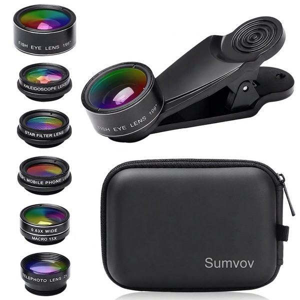 Sumvov 7-in-1 Smartphone Camera Lens Kit