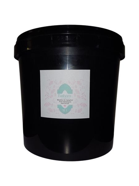 10L Menthol &amp; Camphor Pink Himalayan Salt Scrub