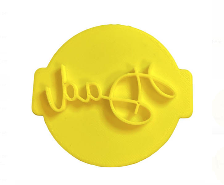 Dad - Cookie Embosser image