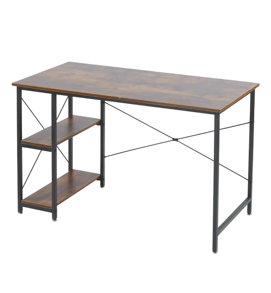 Multi-Functional Home Office Desk with Storage Shelves