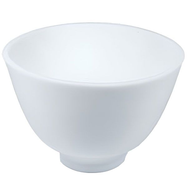 Mask Bowl (Soft) - White - 12.5cm Diameter x 2