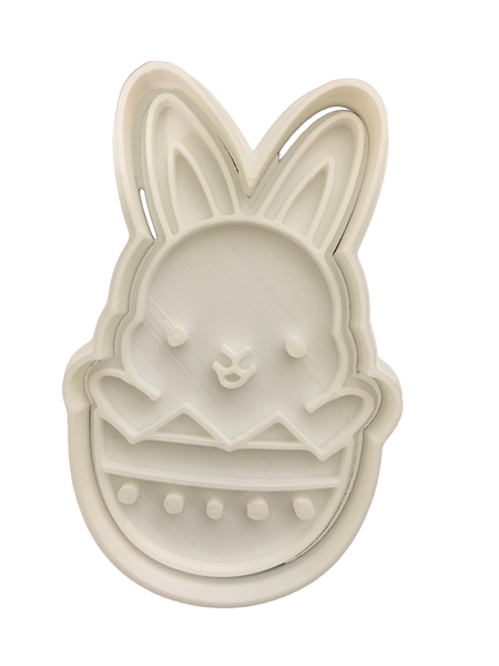 Cute Easter Bunny In A Egg image