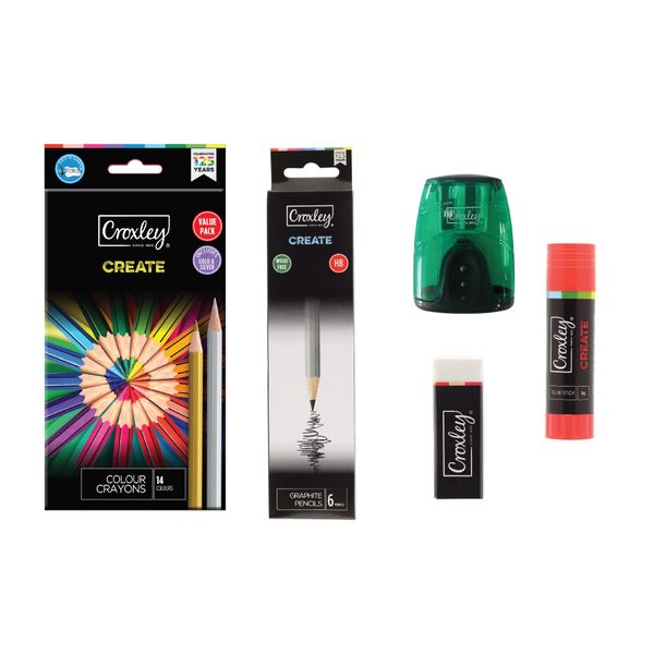 CROXLEY Stationery Starter Set - 5 Piece