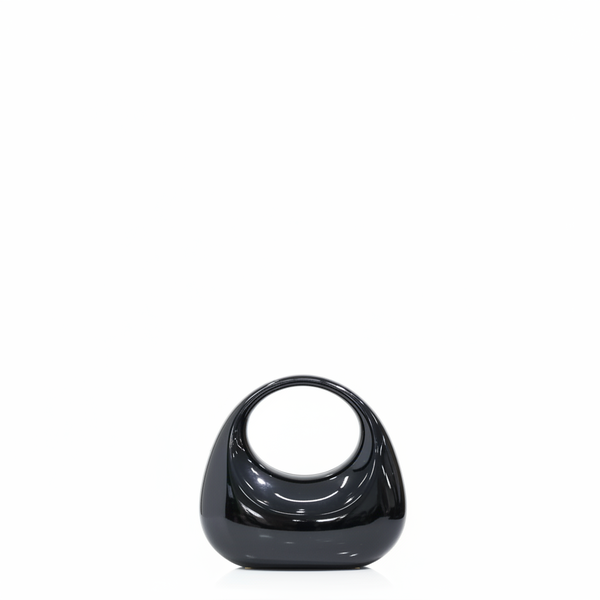 LaMara Paris Bornite oval evening bag with top handle