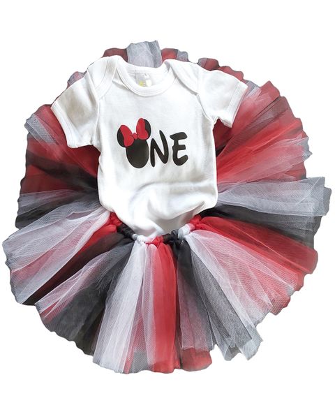 Cute Mouse First Birthday Tutu Outfit for girls