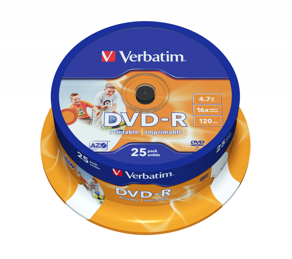 Verbatim DVD-R Wide/ Photo Printable 25sp | Shop Today. Get it
