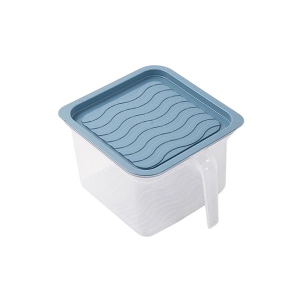 Refridgerator Storage Box With Handle - Large - Blue