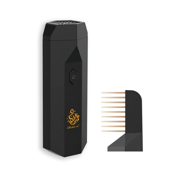 2 in 1 Bakhoor Hair Diffuser Brush &amp; Comb Frizz-Free &amp; Fragrant Hair
