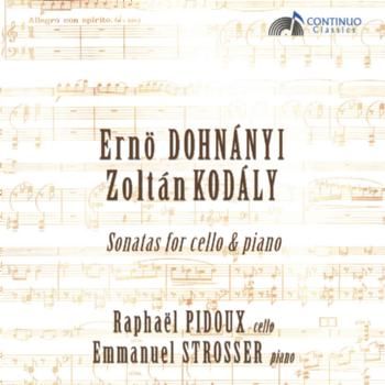 Erno Von Dohnanyi/Zoltan Kodaly: Sonatas for Cello &amp; Piano (CD / Album)