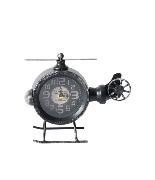 Helicopter Novelty Clock - 23cm