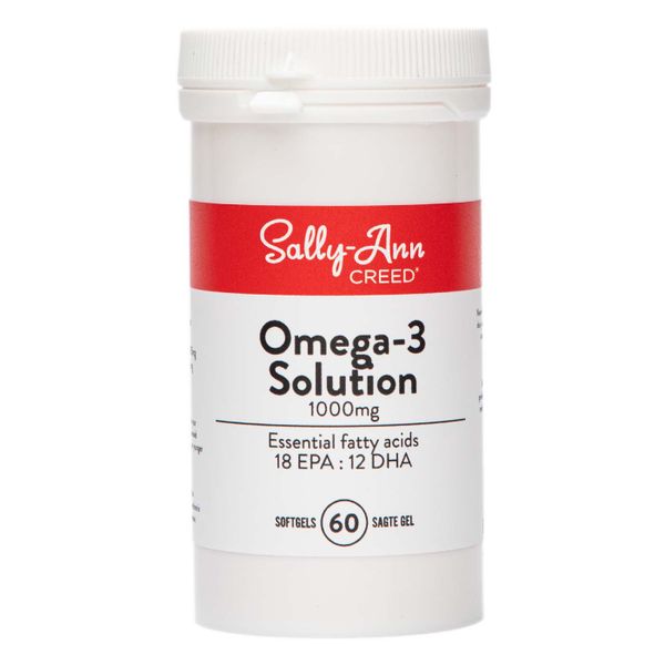 Sally-Ann Creed Omega 3 Solutions (Fish Oil) 60 Softgels