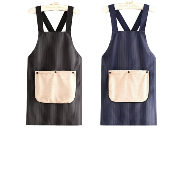 Detachable Hand Towel Apron, Waterproof, Oil Resistant 2PCS