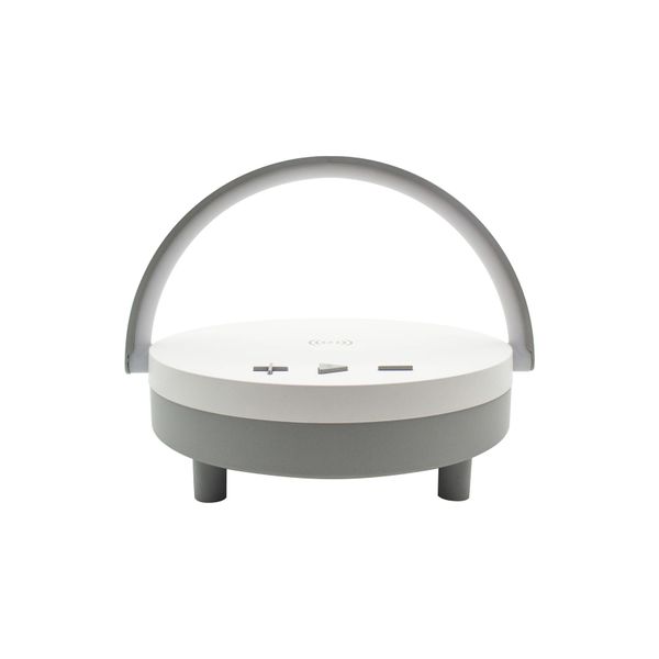 15W Wireless Charging Bluetooth Speaker with Night Light