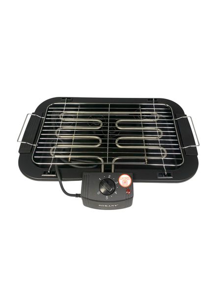 Premium Electric Barbecue Grill - Smokeless Indoor &amp; Outdoor BBQ