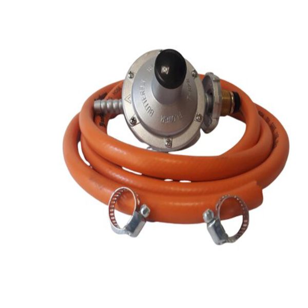Bullnose Regulator with 1.2m Hose and 2 x Clamps