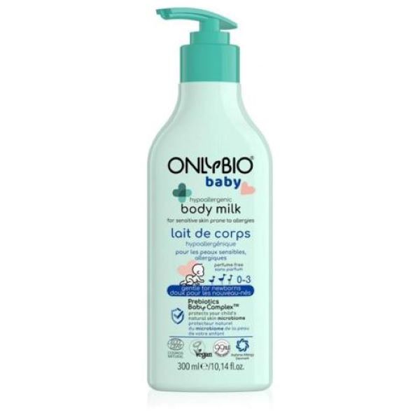 OnlyBio Baby Hypoallergenic Body Milk 300ml