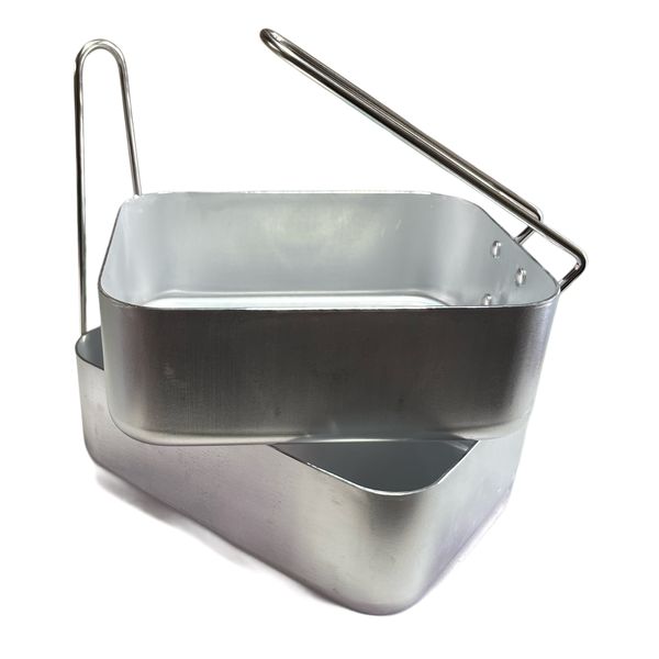 Premium Aluminium Dixie Mess Tin - Lightweight Cook Set for Camping