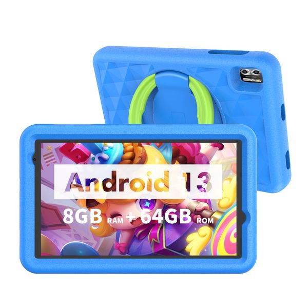 Pritom Tab 8 Pro Kids - 8GB RAM, 64GB ROM, Parental Controls, 5000mAh
